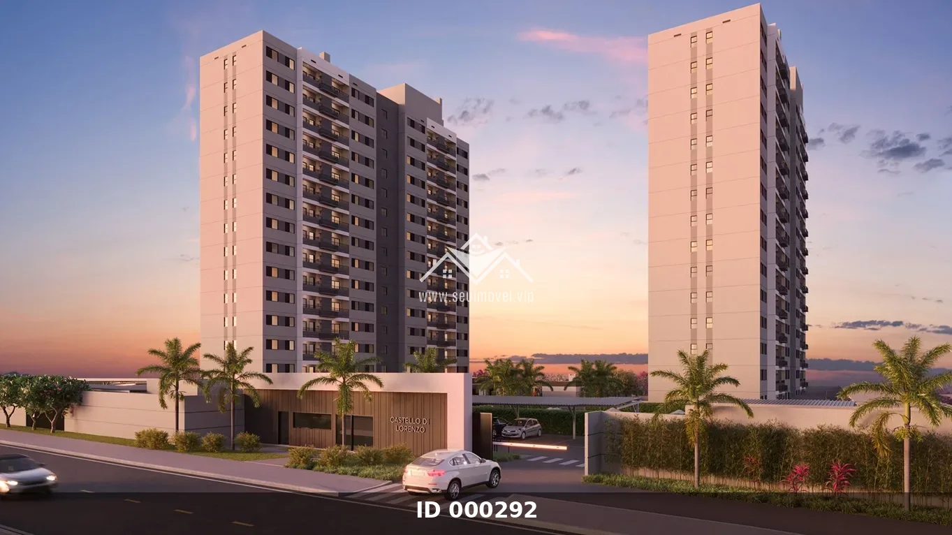 Castello di Lorenzo: apartamento com sacada e Lazer Completo no Rita Vieira