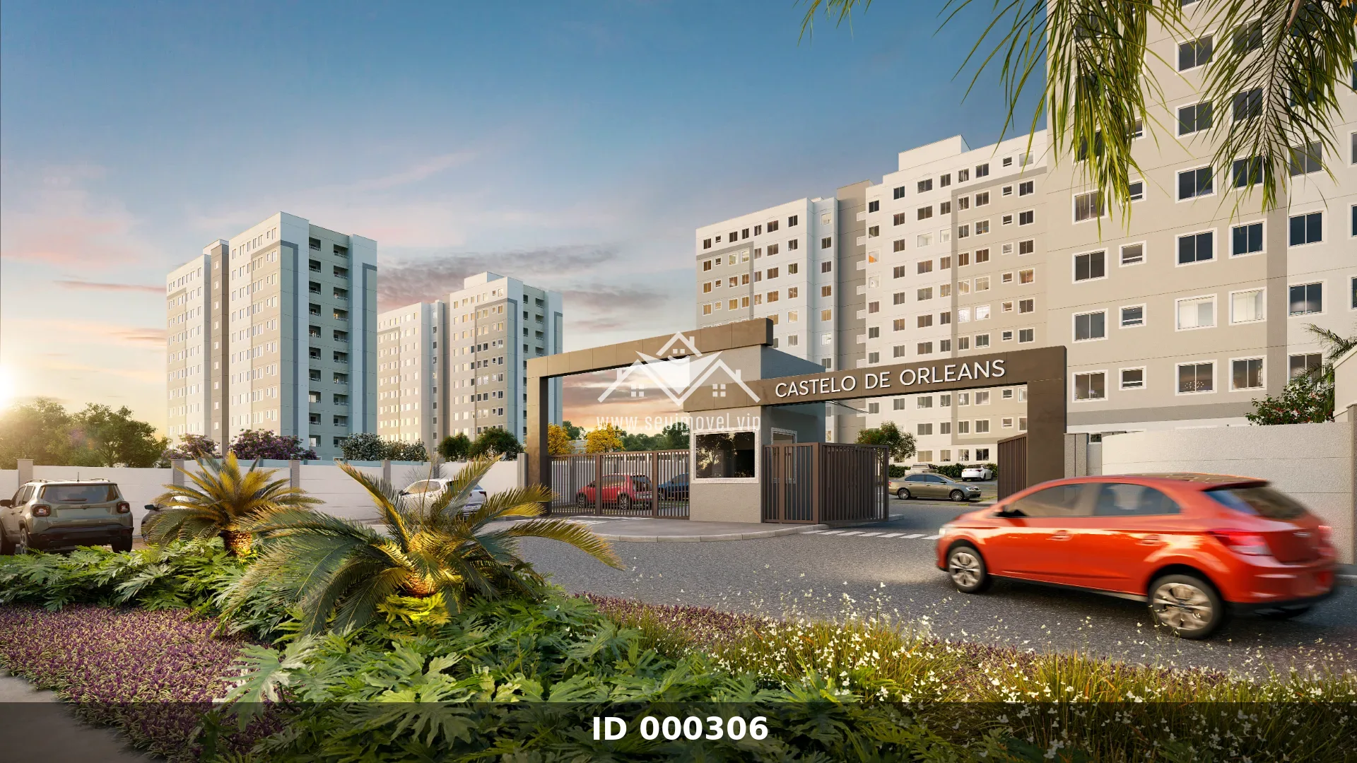 Apartamento no Castelo Di Orleans com Sacada e Lazer Completo na Vila Popular. Financie!